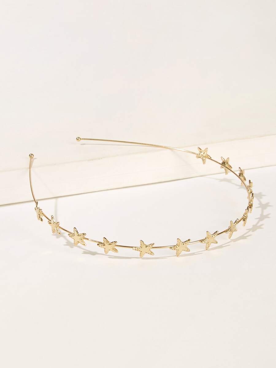 Star Decor Metal Headband